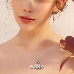 Reading Lover Gift Book Necklace Sterling Silver Reading Girl Jewelry for Book C