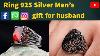 Ring 925 Silver Men S Men S Jewelry Stamped With Silver Stamp 925 Gift For Husband