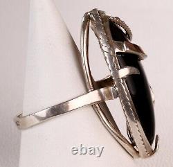 Ring STERLING Silver 925 Gold fragment Gilrs WOMAN's JEWELRY Gift 13.3g Size 8.5