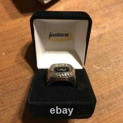 STUSSY COLLEGE RING 25th MEN SILVER LIMITED MODEL JOSTENS JEWELRY GIFT RARE