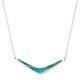 Silpada Compressed Turquoise Necklace in. 925 Sterling Silver Jewelry Gift Id