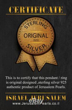 Silver 925 & Pure 14K Gold I AM MY BELOVED Ani Ledodi Massive Spinning Gift Ring