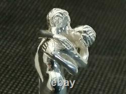 Silver Gay kissing Ring, Pride Jewelry, valentines gift