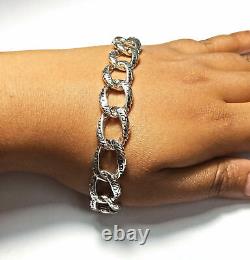 Solid 925 Sterling Silver Bracelet, Handmade Bracelet Jewelry, Gift For Everyone