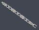 Solid 925 Sterling Silver Round New Vintage Style Bracelet Jewelry Women Gift