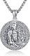 Spartan Warrior Pendant Necklace for Men 925 Sterling Silver Jewelry Gifts 22+2