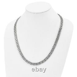 Stainless Steel Link Chain Necklace Pendant Charm Curb Fashion Jewelry Women