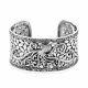 Sterling 925 Silver Octopus Cuff Bangle Bracelet Women Gift Jewelry Size 7.25