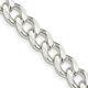 Sterling Silver 8mm Curb Chain Necklace Fine Jewelry for Women Gift