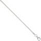 Sterling Silver. 925 box Chain Necklace 0.8mm, 1mm, 1.5mm & 2mm 14-36