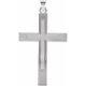 Sterling Silver Crucifix Catholic Cross Pendant Fine Jewelry Gift for Her