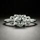 Stuning Vintage Art Deco Engagement Gift Ring 2.3 Ct Diamond 925 Sterling Silver