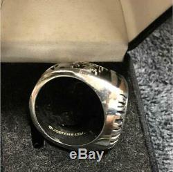 Stussy College Ring Men Silver Limited Model Jewelry Gift Rare Fashion F/s Japan