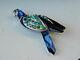 Swarovski Parrot Bird Of Paradise Balabac Pin Brooch Silver 925. Grt 2020 Gift