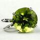 SylvaRocks Sp089, Peridot, 925 Sterling Silver Pendant Fashion Jewelry Gift