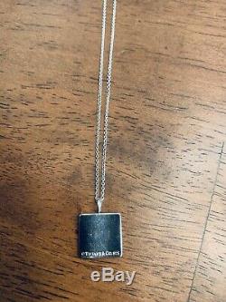 Tiffany & Co Notes Necklace Sterling Silver Jewelry Gift New York