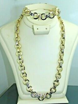 Turkish Handmade Jewelry 925 Sterling Silver Custom Made Chain Women Set