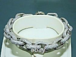 Turkish Handmade Jewelry 925 Sterling Silver Zircon Stone Women Bracelet