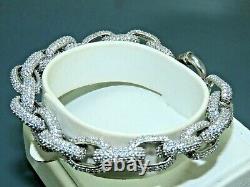 Turkish Handmade Jewelry 925 Sterling Silver Zircon Stone Women Bracelet