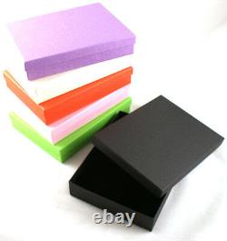 Two Piece Textured Card Gift Box Quality Jewellery Shop packaging Display Case