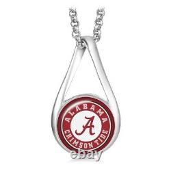 University Alabama Crimson Tide Womens Sterling Silver Necklace Jewelry Gift D28