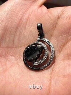 Vintage Style 925 Sterling Silver Pendant Personalized Deco Jewelry Gift