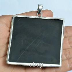 Wedding Gift For Her Sterling Silver Onyx Gemstone Jewelry Black Pendant 17267