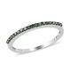 White Diamond 925 Sterling Silver Platinum Rhodium Over Ring Jewelry Gift Size 8
