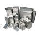 Wholesale 200 Assorted Mix Silver Cotton Fill Jewelry Packaging Gift 2 Pc Boxes