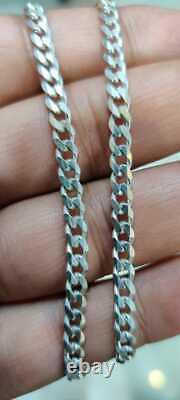 Wholesale Solid 925 Sterling Silver Chain Necklace Xmas Gift 16 18 20 inches