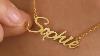 Yafeinicom Personalzied Name Necklace 925 Silver Jewelry Gift